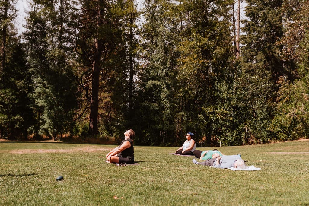 Retreat moment