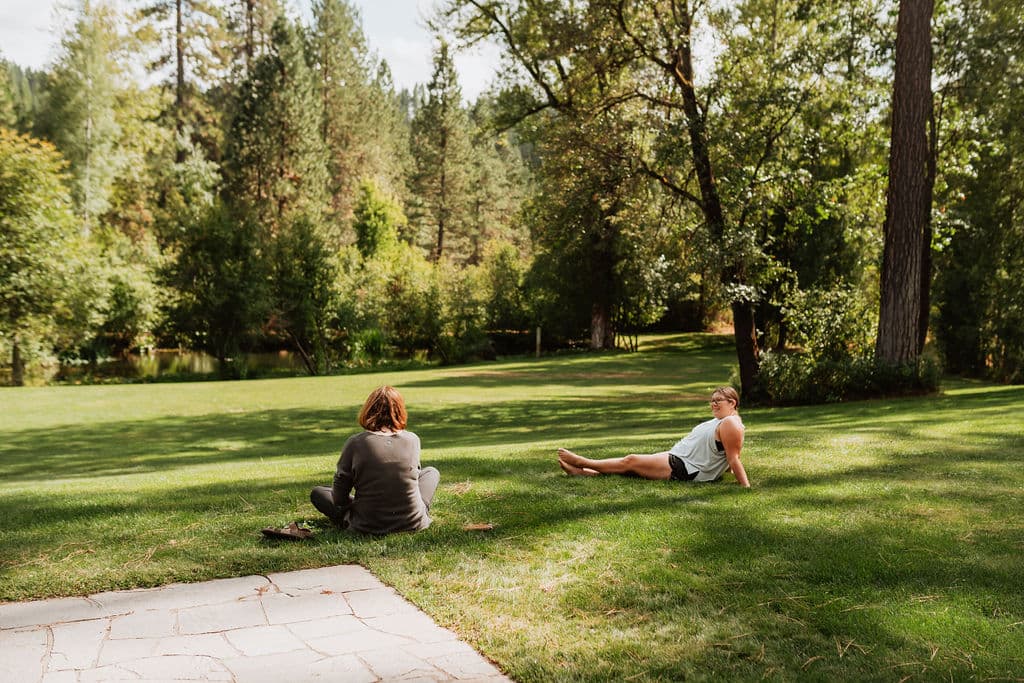 Retreat moment